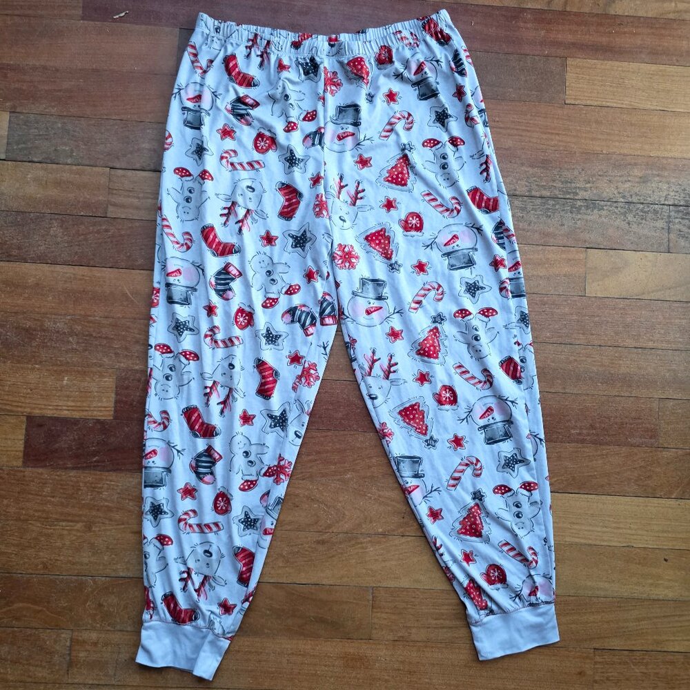 Secret Treasures Christmas Pajama Pants Size Large